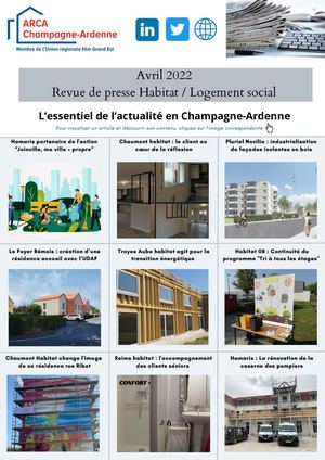 Avril Revue De Presse Habitat Logement Social
