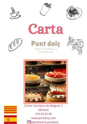 Carta Punt Dolç Catala