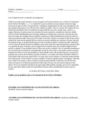 Prueba Inicial 3ºeso