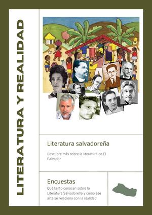 Blog Evolución De La Literatura Salvadoreña