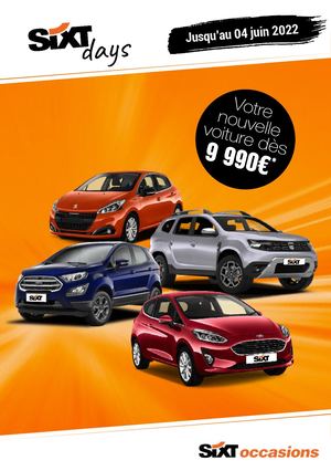 Catalogue Sixt Occasions Martinique