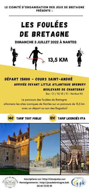 Flyer Foulées De Bretagne