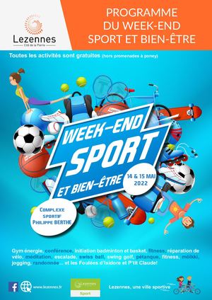 Week-end Sport et Bien Etre 14 15 Mai 2022