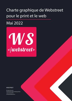 Charte Graphique Webstreet