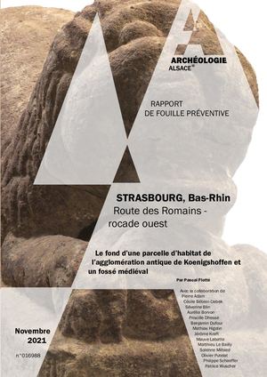 STRASBOURG, Route des Romains - rocade ouest (f)