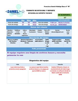 7 (B)mantenimiento De Pc