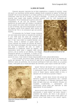 Le Peste Dei Cavezai