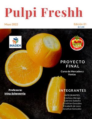 Plan De Markething Pulpi Fresh