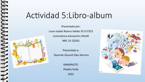 Actividad 5 Libro Album