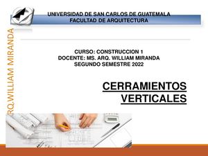 3 05 7 10 Cerramientos Verticales 2022