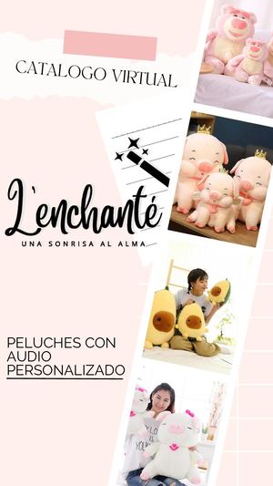 L'enchanté - Peluches con tu voz o audio