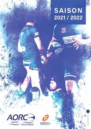 Plaquette Aorc 2022