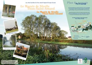 Poster du Marais de Nivelle/Thun-Saint-Amand