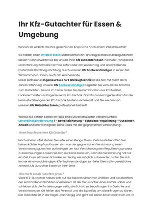 Stern Gmbh Kfz Gutachter Essen