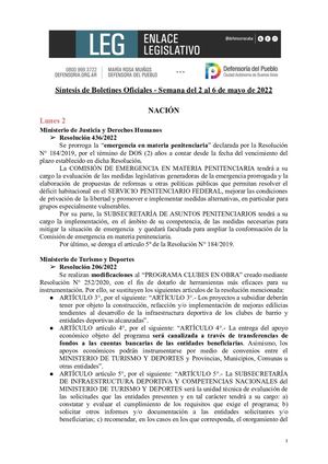 Actualización Normativa Semana Del 2 Al 6 De Mayo De 2022