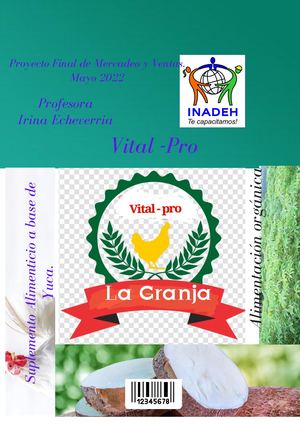 Vital Pro Proyecto Final Canva