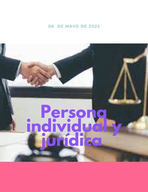 Revista Persona Jurídica E Individual