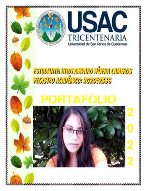 Portafolio Integrado