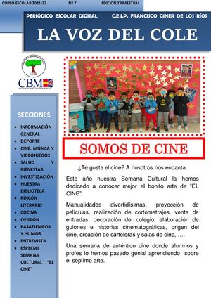 Periódico Escolar Digital Nº7