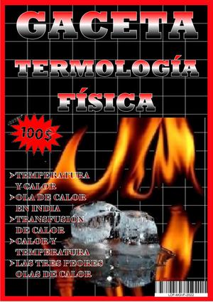 GACETA TERMOLOGIA FISICA