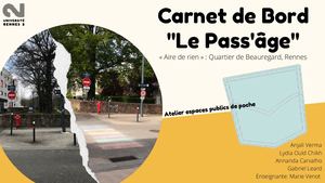 Carnet De Bord Le Pass'âge