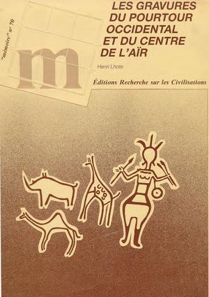 25 Les Gravures Du Pourtour Occidental Et Du Centre De L'aïr