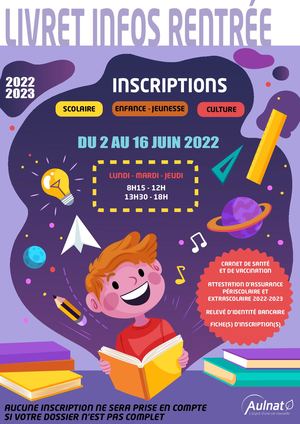 Livret Infos Rentrée 2022-2023