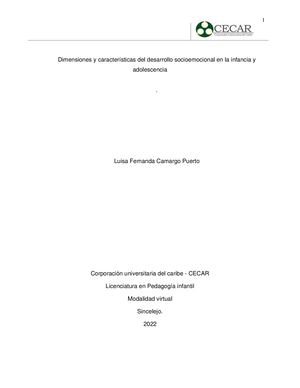 Cuadro Comparativo Desarrollo socioemocional