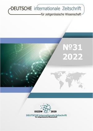 Deutsche Internationale Zeitschrift Für Zeitgenössische Wissenschaft №31 2022
