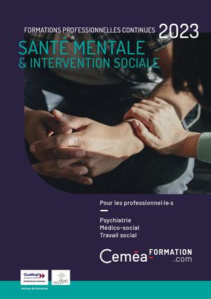 Catalogue 2023 Formations Continues Santé mentale et intervention sociale