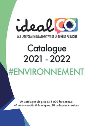 Catalogue ENVIRONNEMENT
