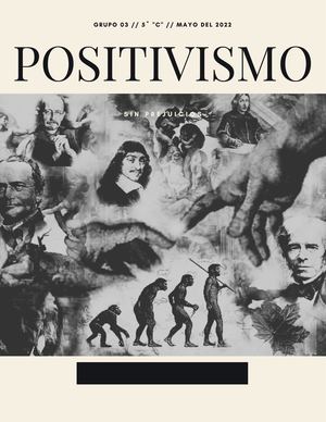 Revista Del Positivismo