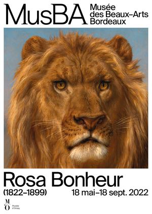 Flyer Exposition "Rosa Bonheur (1822-1899)