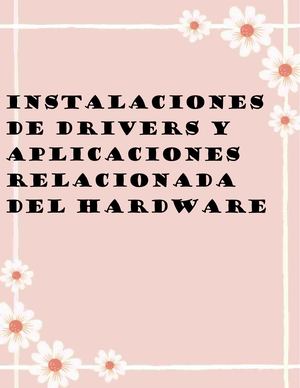 3 Instalaciones De Drivers