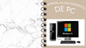 7 Mantenimiento De Pc