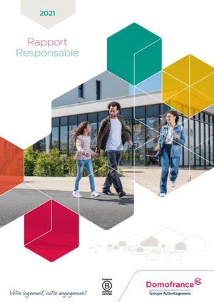 Domofrance - Rapport Responsable 2021