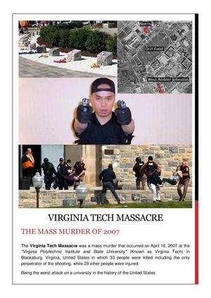Masacre De Virginia Tech (Inglés)