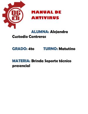 Manual De Antivirus