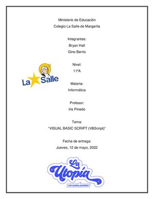 Virtual Basic Script