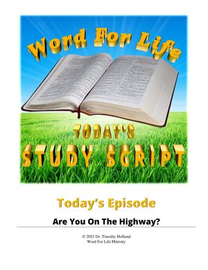 Are You On The Highway?