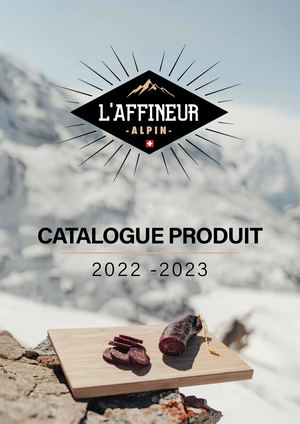 Catalogue produit l'Affineur Alpin 2022-23