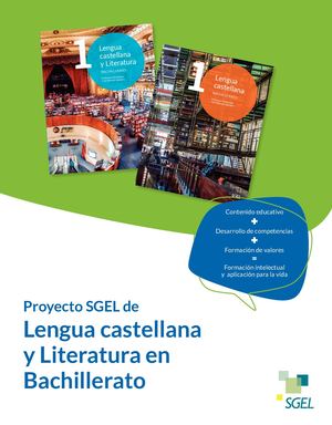 Lengua y Literatura Bachillerato Sgel