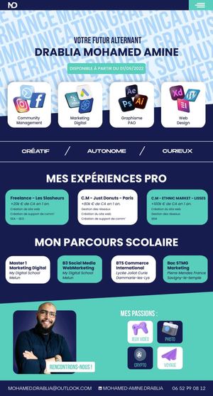 Cv Drablia Mohamed Amine