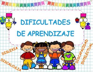Proyecto Final De Las Dificultades De Aprendizaje