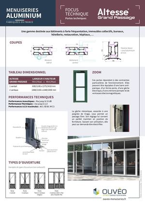 Altesse Grand Passage Focus Technique V4