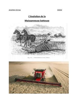 moissonneuse batteuse