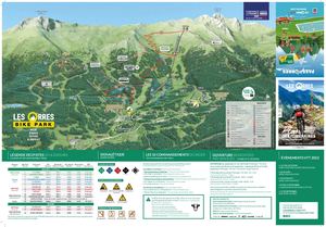 Les Orres Plan VTT bike park & Rando 2022