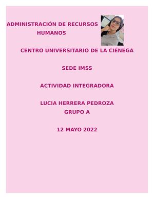 Actividad Integradora