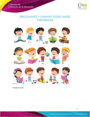 Escuchando Y Jugando Todos Vamos Tarareando