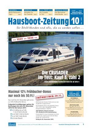 Böckls Hausboot-Zeitung Nr. 10